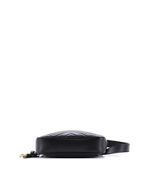 Pre-Owned Gucci Gg Marmont Square Belt Bag Matelasse Leather
