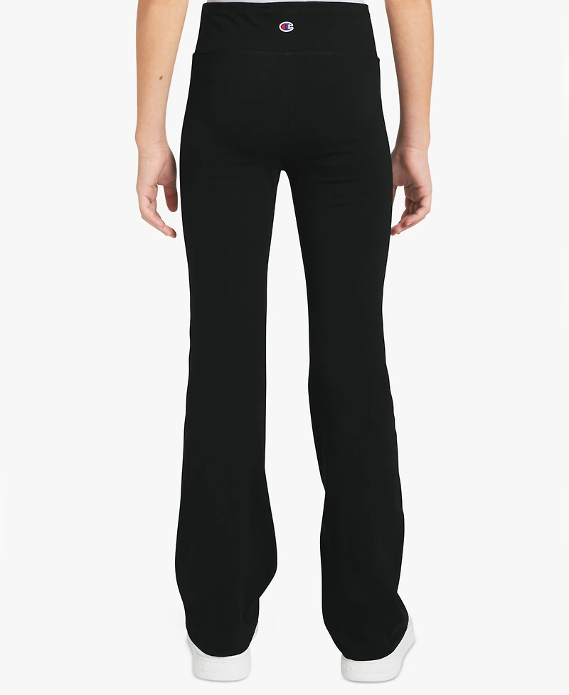 Champion Girls' 7-16 Cotton Flare Leggings