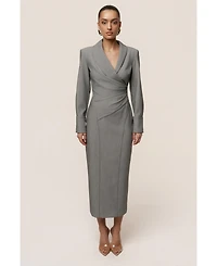Jluxlabel Women's Manifest Blazer Midi Dress