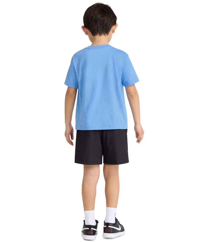 Jordan Boys 2T-7 Jumpman Air Embroidered Short Sleeve T-Shirt
