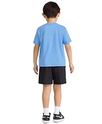 Jordan Boys 2T-7 Jumpman Air Embroidered Short Sleeve T-Shirt