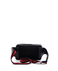 Pre-Owned Gucci Small Soft Zip Belt Bag Printed Gg Coated Canvas