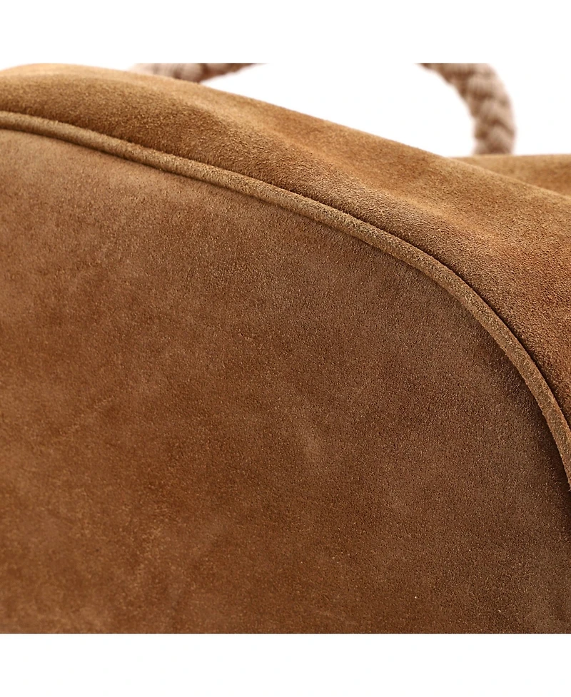 Pre-Owned Prada Medium Mariner Bucket Bag Suede
