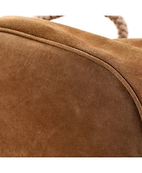 Pre-Owned Prada Medium Mariner Bucket Bag Suede