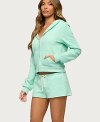 Edikted Women's Lynette Zip Up Hoodie