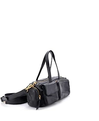 Pre-Owned Miu Miu Multi Pocket Shoulder Bag Leather
