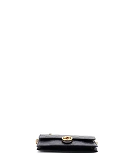 Pre-Owned Gucci Icon Wallet on Chain Guccissima Leather