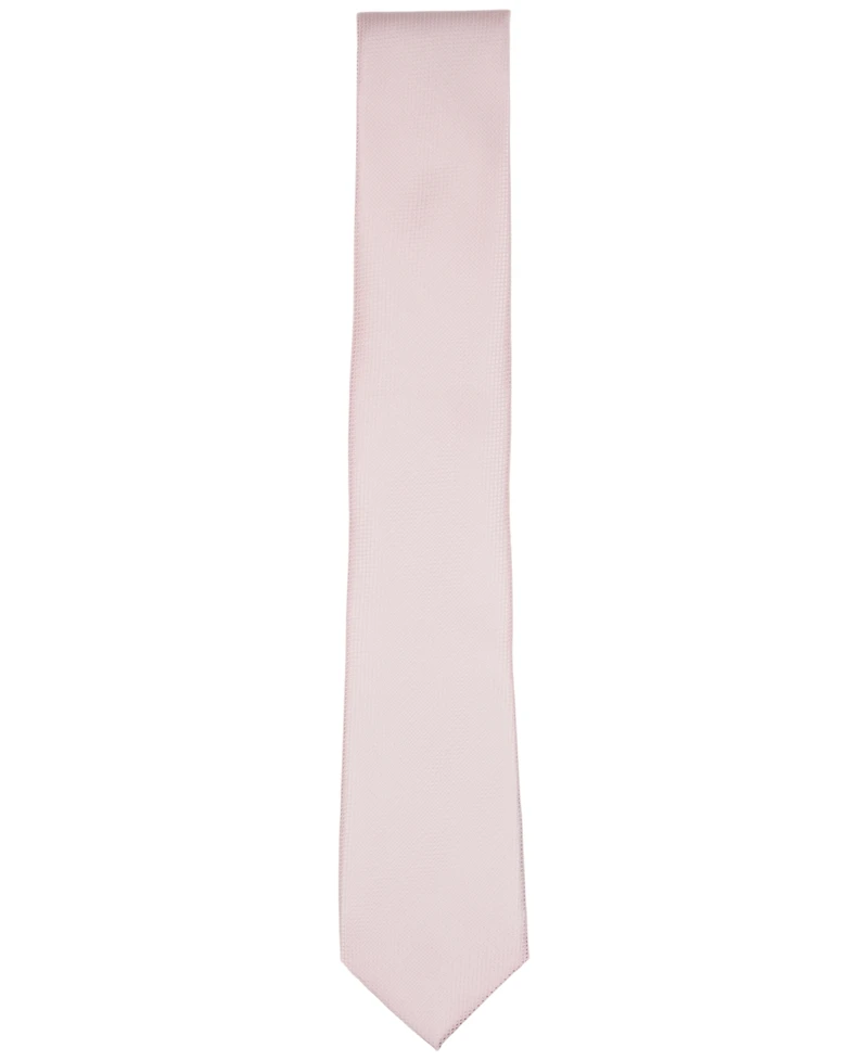 Alfani Men's Burnel Micro Check Slim Tie, Macy's Exclusive
