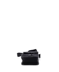 Pre-Owned Prada Logo Buckle Messenger Bag Nylon