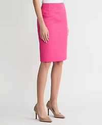 Kasper Women's Circle Jacquard Pencil Skirt, Regular & Petite