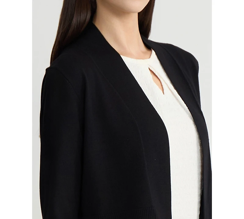 Kasper Women's Cropped Kissing Front Shrug