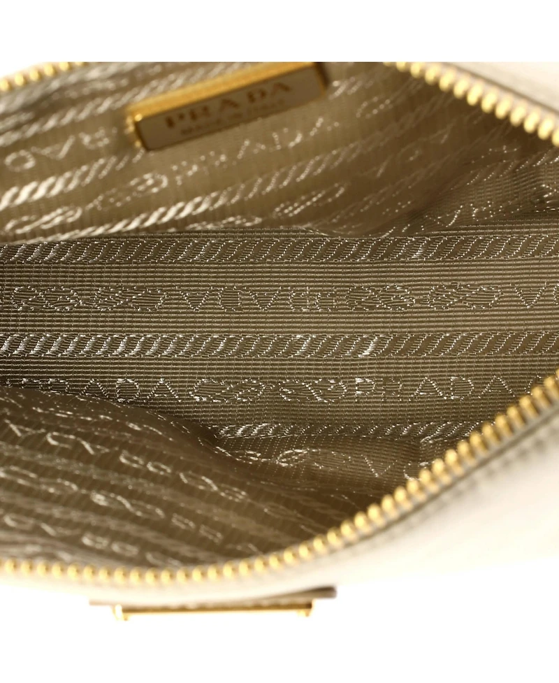 Pre-Owned Prada Re-Edition 2002 Shoulder Bag Re-Nylon and Leather