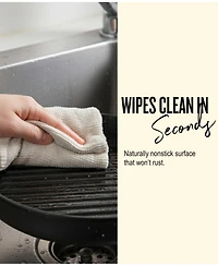 Alva Nori 11" Pre-Seasoned Cast Iron Grill Pan