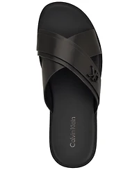 Calvin Klein Men's Elern Slip-on Casual Sandals