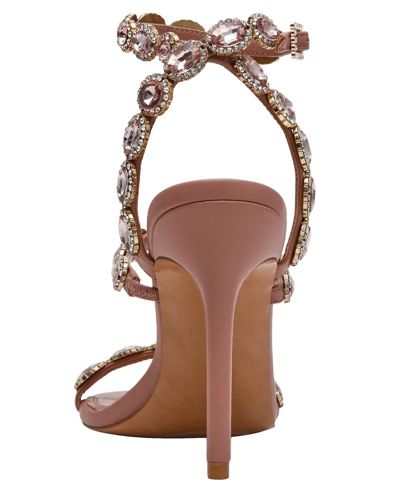 Steve Madden Tamala Gemstone-Embellished Strappy Dress Sandals