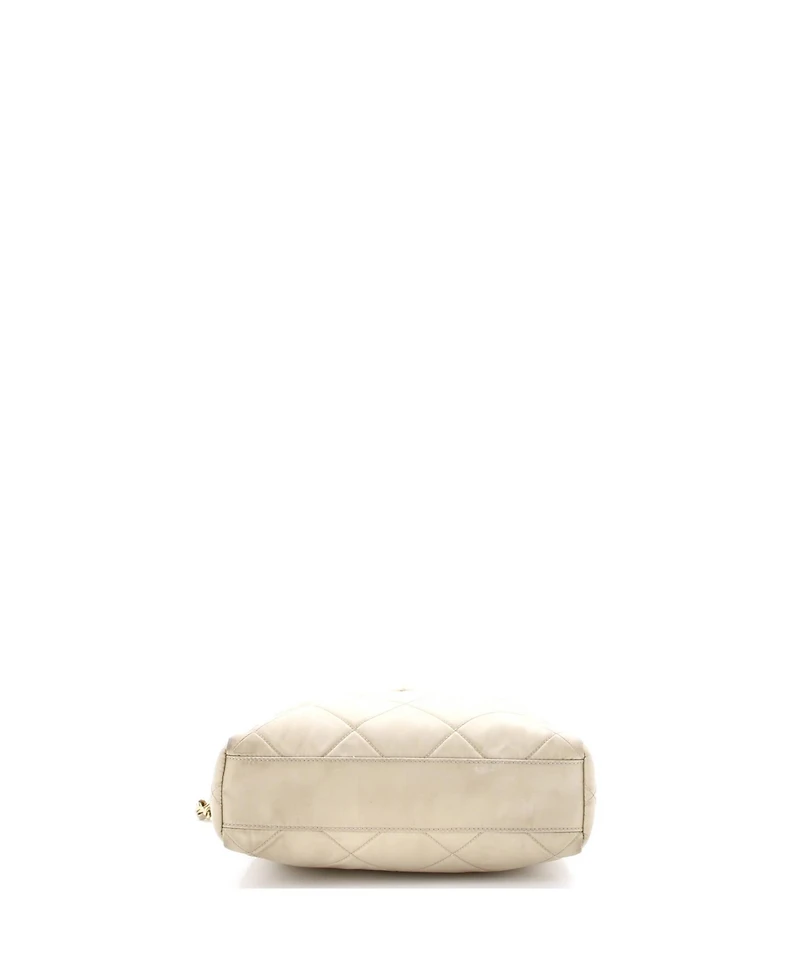 Pre-Owned Prada Small Re-Edition 1995 Chain Tote Quilted Re-Nylon