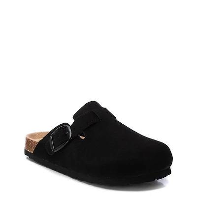 Xti Women's Refresh Collection Suede Clog Mule Flats