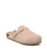 Xti Women's Refresh Collection Suede Clog Mule Flats