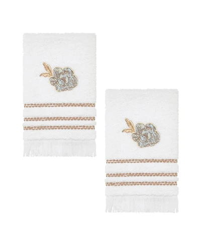 Nicole Miller Camille 2-Pack Cotton Fingertip Towel Set