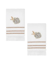 Nicole Miller Camille 2-Pack Cotton Fingertip Towel Set
