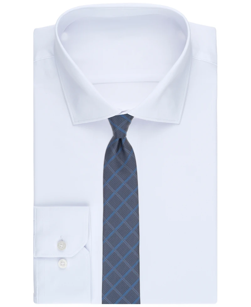 Alfani Men's Archer Plaid Tie, Macy's Exclusive