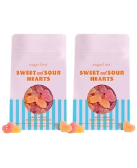 Sugarfina Sweet Escape Sweet Sour Hearts Candy Mix Bag, 2-Pc.