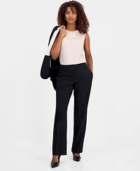 Kasper Women's High Rise Bootcut Pants
