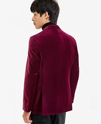 Hugo by Boss Men's Modern-Fit Velvet Blazer