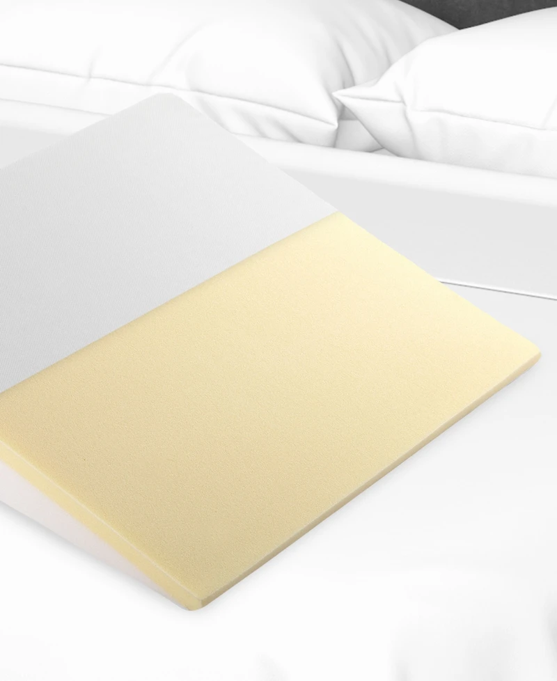 Cheer Collection Bed Wedge Pillow, 25" x 25"