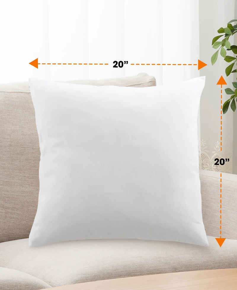 Cheer Collection Natural Kapok 2-Pack Pillow Inserts
