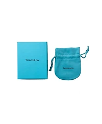 Pre-Owned Tiffany & Co Tiffany & Co. Modern Mini Key Pendant in 18k Gold 0.05 Ctw