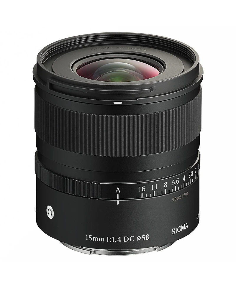 Sigma 15mm f/1.4 Dc Contemporary Lens for Fujifilm X