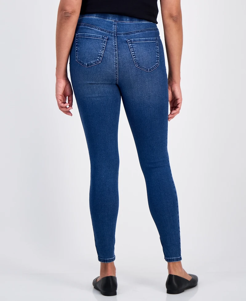 Style & Co Petite Mid-Rise Pull On Jeggings, Created for Macy's