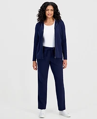 Style & Co Women's Mid-Rise Drawstring-Waist Sweatpants, Created for Macy's
