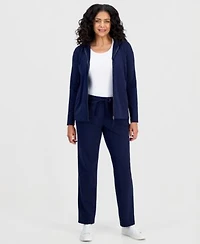 Style Co Womens Mid Rise Drawstring Waist Sweatpants Pp 4x Created For Macys