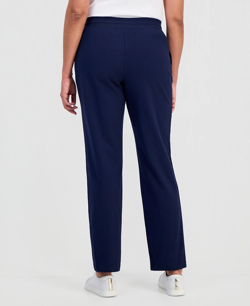 Style & Co Women's Mid-Rise Drawstring-Waist Sweatpants, Created for Macy's