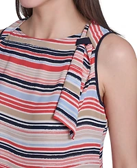 Tommy Hilfiger Women's Boat Neck Side-Tie Top