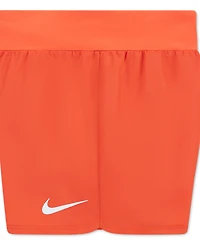 Nike Girls' Toddler 2T-4T Crewneck T-Shirt and Crossover Shorts, 2-Piece Set