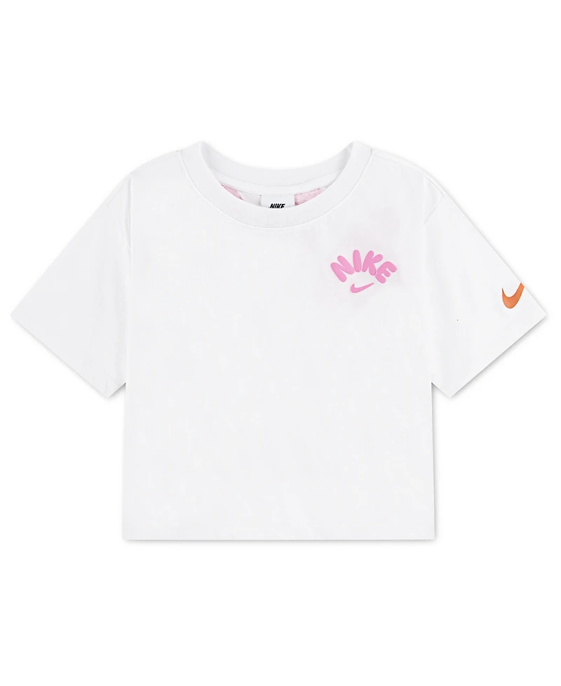 Nike Girls' Toddler 2T-4T Bold Play Boxy T-Shirt