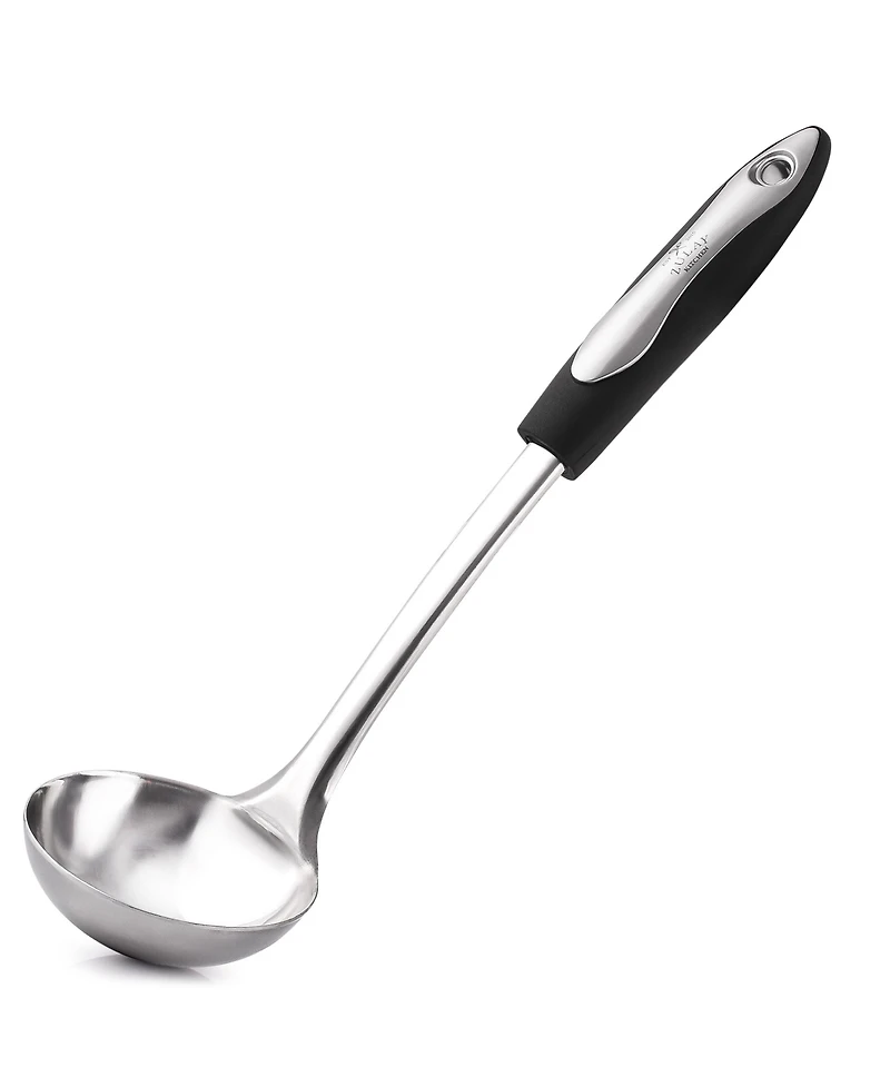 12" Soup Ladle Cooking Utensil - Durable Stainless Steel Kitchen Gadget