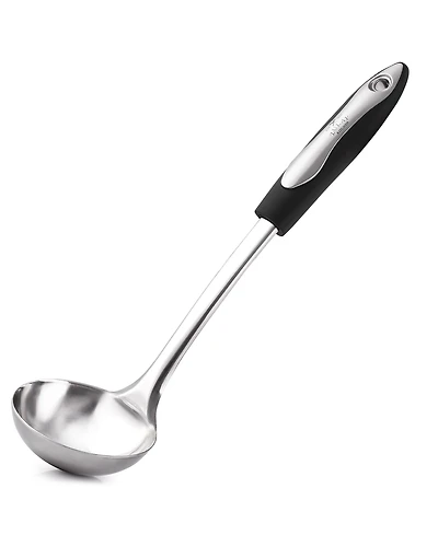 12" Soup Ladle Cooking Utensil - Durable Stainless Steel Kitchen Gadget
