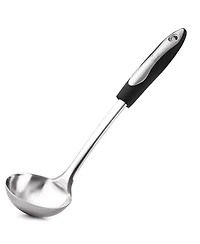 12" Soup Ladle Cooking Utensil - Durable Stainless Steel Kitchen Gadget
