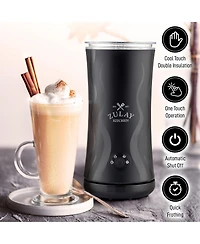 Zulay Kitchen Powerful 4-in-1 Electric Milk Frother and Steamer