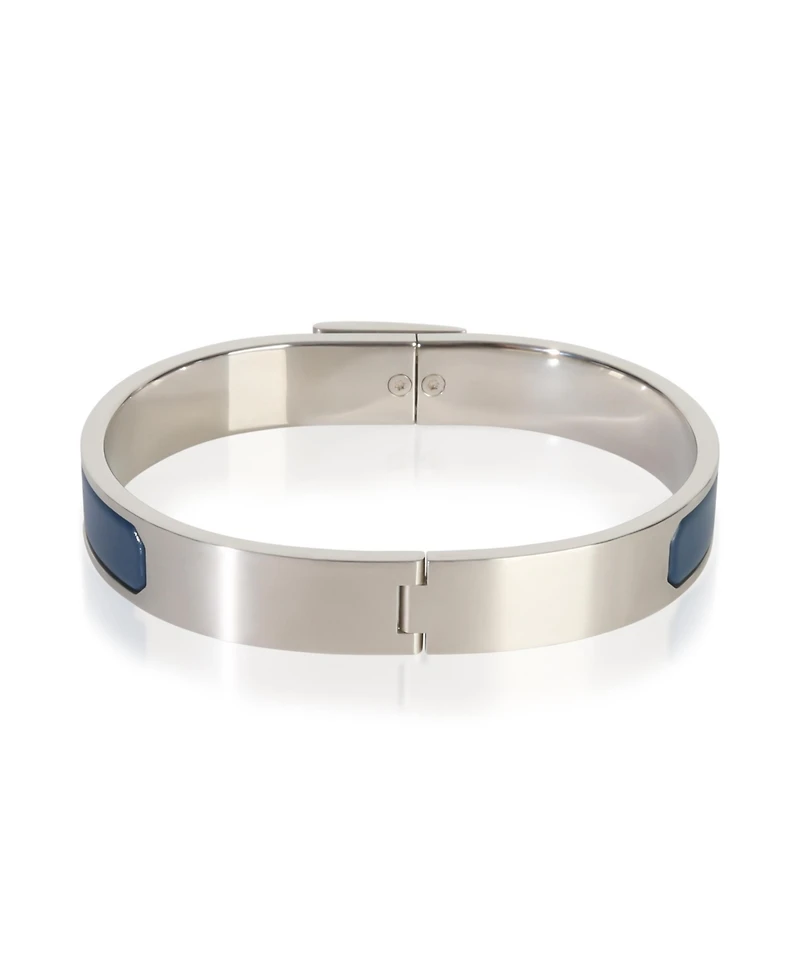 Pre-Owned Hermes Matte Jet Bracelet In Bleu Biarritz Bracelet