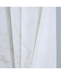 Rt Designers Collection Heidi Halo Foil Blackout Polyester Window Curtain Grommet Panel