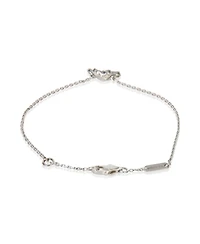 Pre-Owned Van Cleef & Arpels White Gold Diamond Mini Model Frivole Bracelet