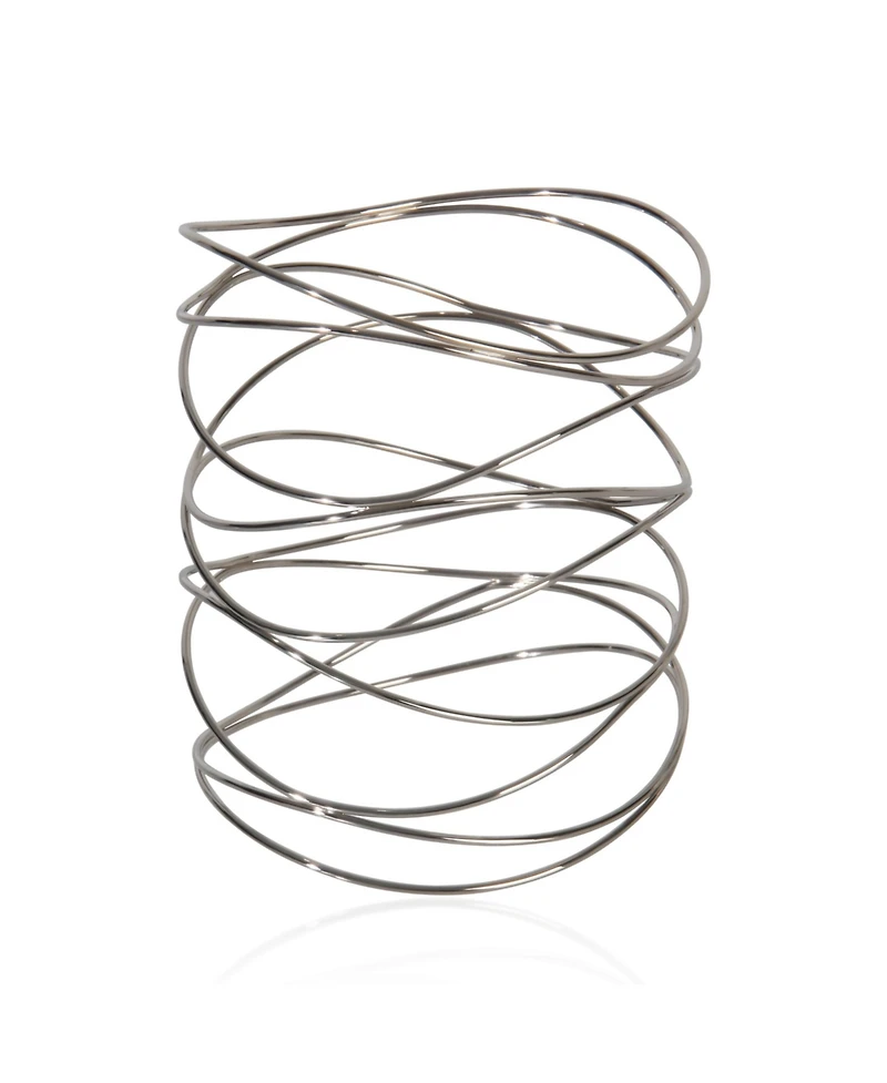 Pre-Owned Tiffany & Co White Gold Elsa Peretti 9 Row Wave Bracelet