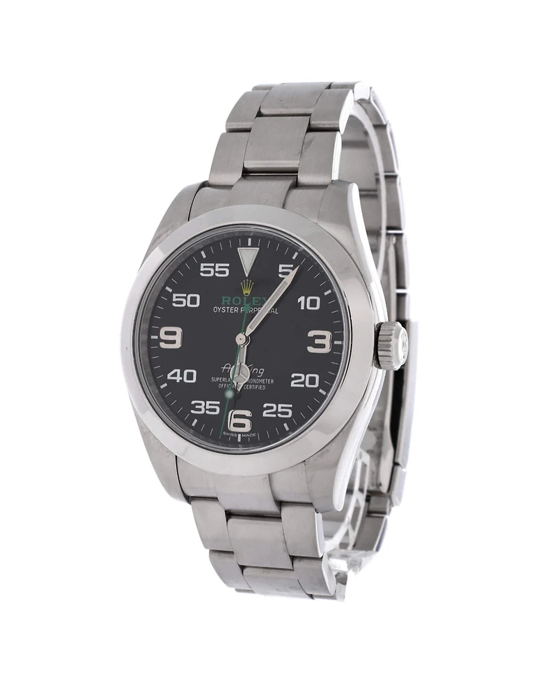 Pre-Owned Rolex Oyster Perpetual Air King Chronometer Automatic Watch in Stainless Steel 40mm