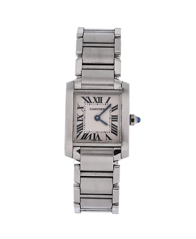 Pre-Owned Cartier Tank Francaise Quartz Watch in Stainless Steel 20mm