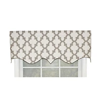 Rlf Home Ogee Style All Season Regal 3" Rod Pocket Valance 50" x 17"